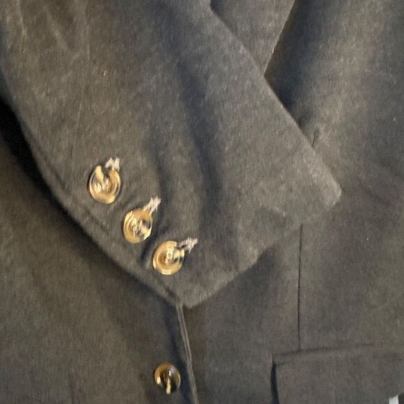 CARTONNIER Cotton French Terry Blazer Size M Gray Anthropologie - Picture 5 of 8